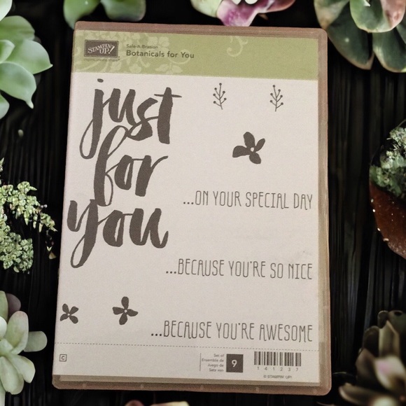 $15 or 3/$40 New- Botanicals for You (Stampin Up) - Picture 1 of 3